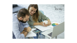 couple creating zero-based budget